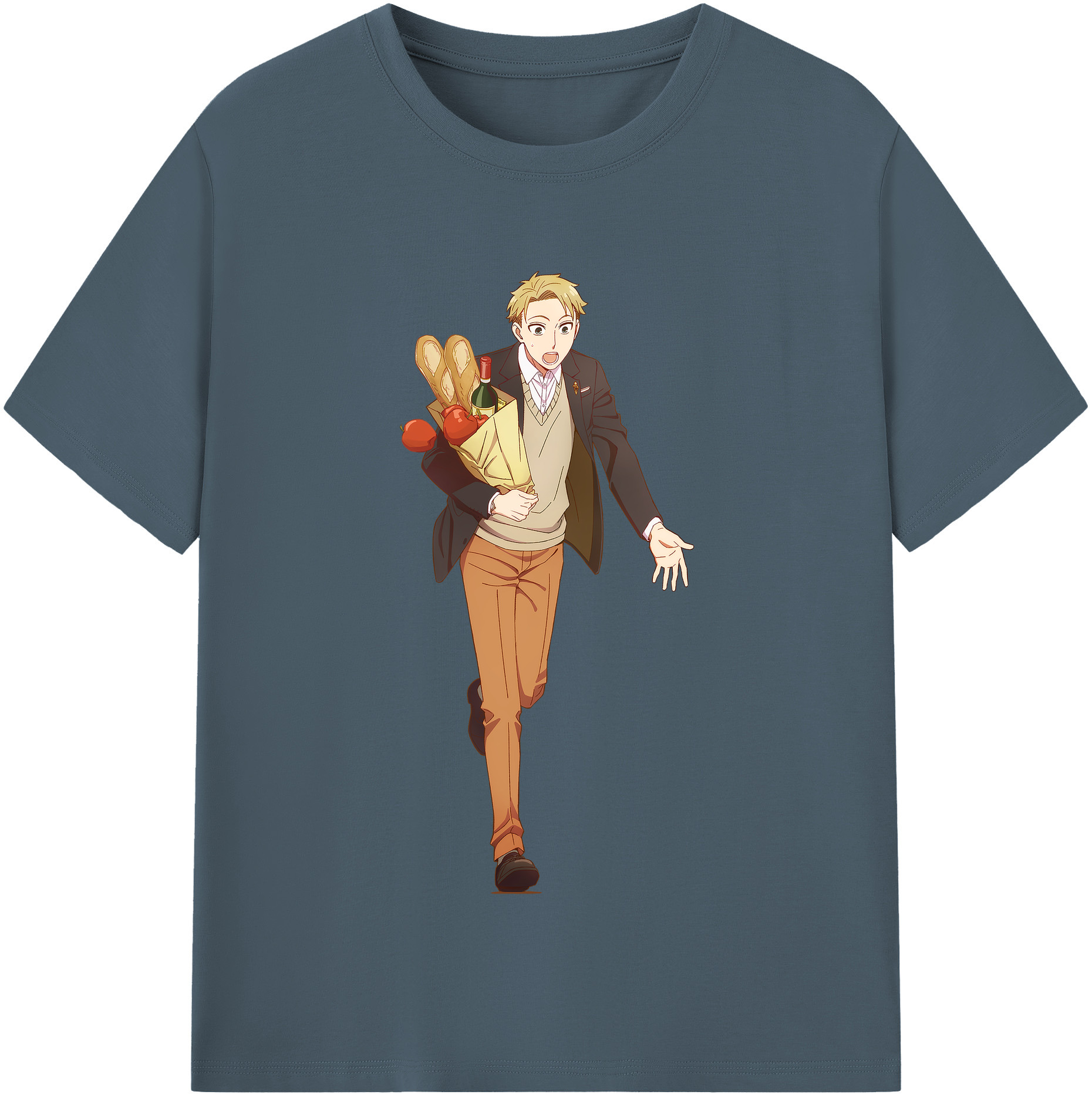 （画像用） SPY×FAMILY间谍家家酒 綿100％半袖Tシャツ（フロントプリント）